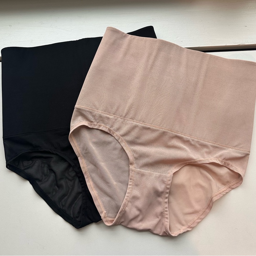 Juicy Couture Shapewear Bundle Size Large, Black and Tan